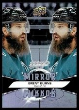 2020-21 Upper Deck MVP Mirror Brent Burns San Jose Sharks #MM-3