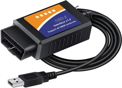 Forscan ELMconfig OBD2 Adapter USB Scanner with MS-CAN/HS-CAN Switch,