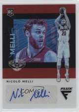 2019-20 Panini Chronicles Flux Rookie Auto Red Nicolo Melli #FR-NME Auto 1dm4