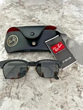 RAYBAN RB3916 CLUBMASTER Square 1305/81 52/21 145 Black Sunglasses