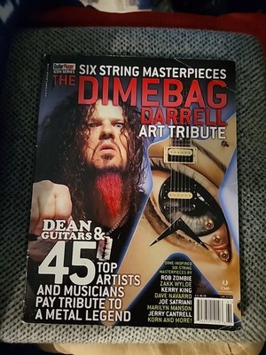 GUITAR PLAYER MAGAZINE -  2006 - Dimebag Darrell Art Tribute 