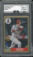 Shohei Ohtani 2022 Topps Chrome 1987 Refractor RC #2 Los Angeles Dodgers MNT 10