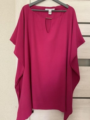 Women Diane Von Furstenberg Shirt Red Viscose 40