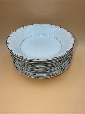 Set of 8- Vintage Dessert, Bowls Harmony House Heirloom Fine China #3512, 5-3/4