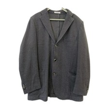 Boglioli Milano Gray Knit Blazer Jacket 40R Men Italy Unstructured Sport Coat 89
