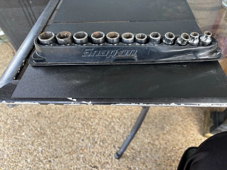 SNAP ON 212FSMY 3/8" DRIVE 6 POINT METRIC SHALLOW SOCKET SET MIX LOGO 8MM - 19MM - Image 2 of 4