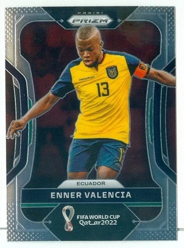 2022 Panini Prizm FIFA World Cup Qatar Soccer Enner Valencia #77