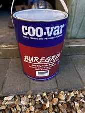 Coo-Var Suregrip - Internal / External Floor Paint 5 Litres Grey 