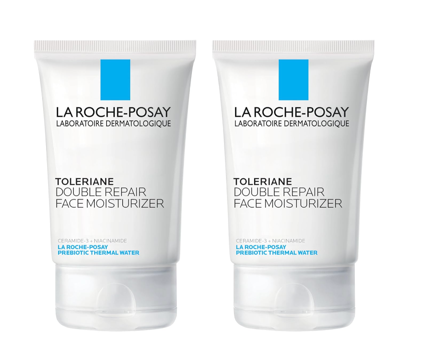 2 Pack-La Roche-Posay Toleriane Double Repair Face Moisturizer 1.35 Fl Oz