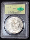 💚🇺🇸 1898-O Morgan Dollar PCGS MS65 AND CAC!!! - OGH! L👀K 🇺🇸💚