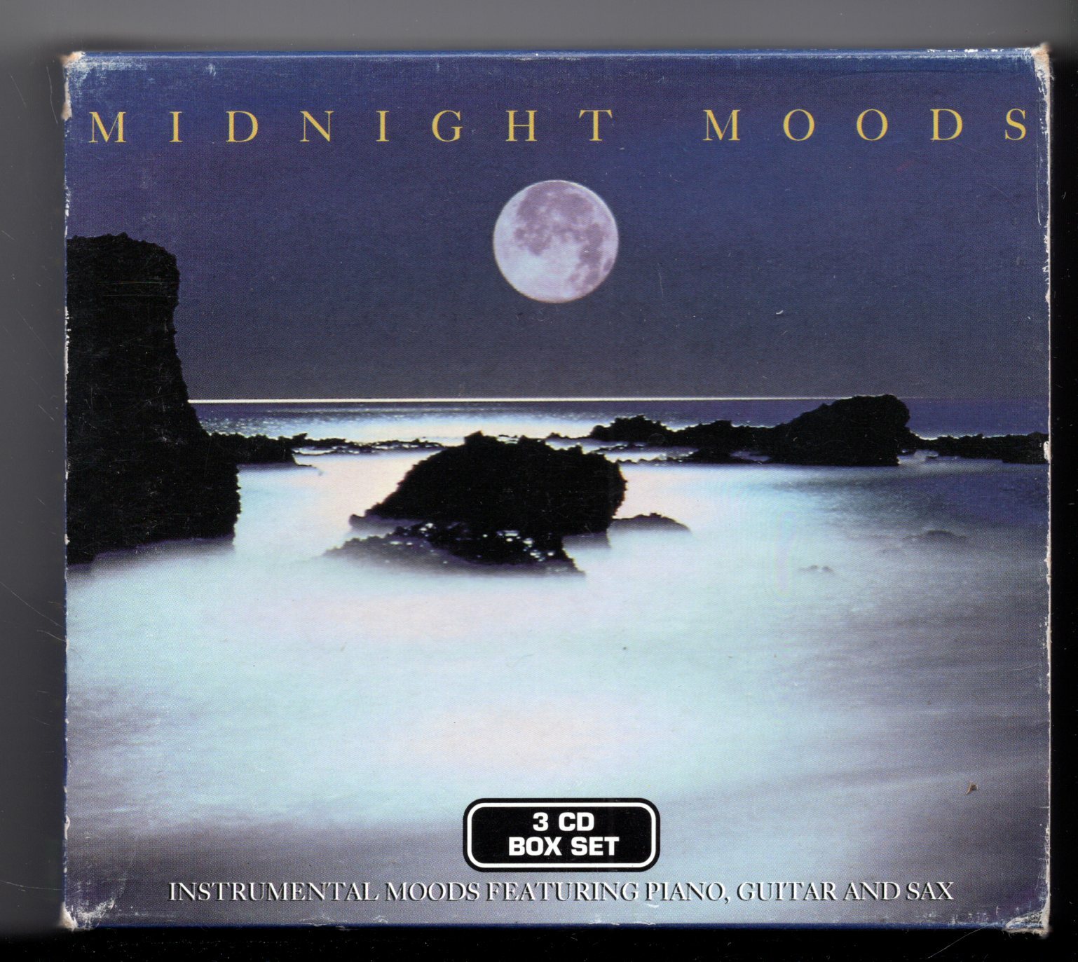 (JF628) Midnight Moods, 36 tracks various artists - 1996 Boxset CDs