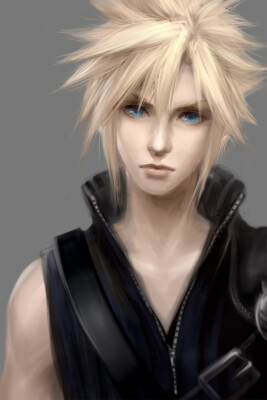 Final Fantasy VII Cloud Strife Fictional Character Wall Art Home