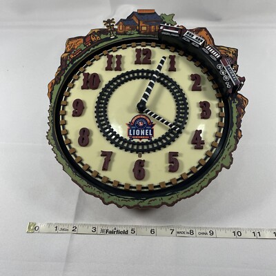 Lionel Train Clock, 1900-2000 Centennial Authenticity Certificate