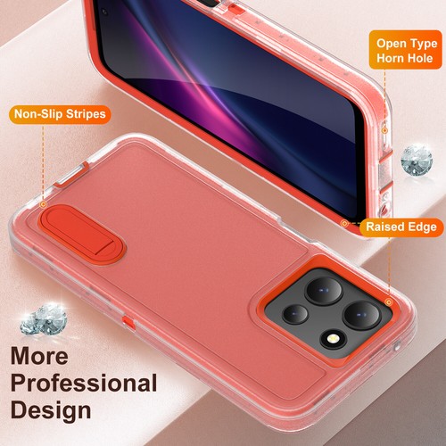 Funda rígida trasera híbrida resistente híbrida a prueba de golpes para Motorola Moto G Power 5G/G 5G 2025 - Imagen 100 de 100