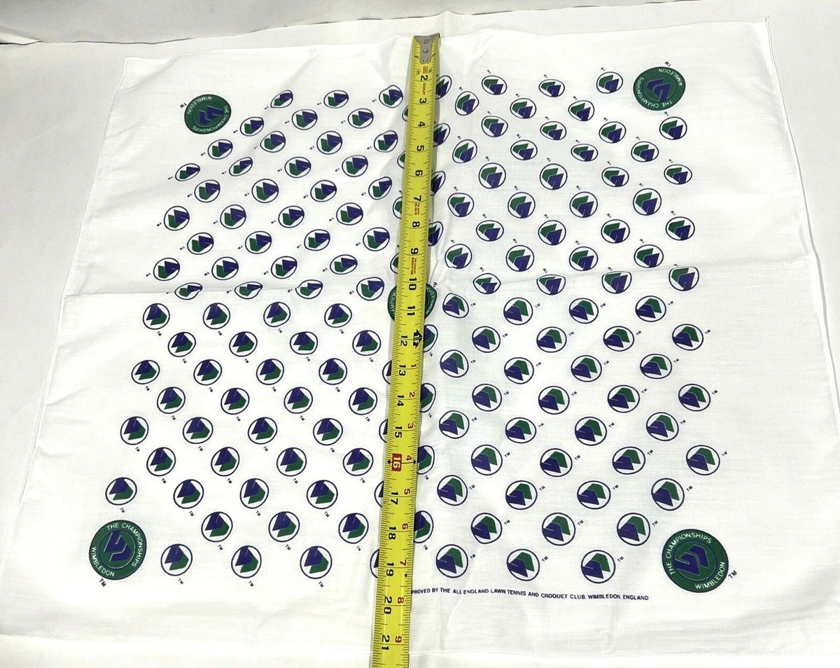 Vintage Wimbledon The Championship Tennis Cloth 21
