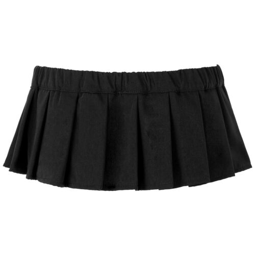 Women Schoolgirl Mini Skirt Role Play Costume Mini Plaid Pleated Micro Skirts - Picture 102 of 130
