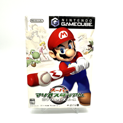 Super Mario Stadium Miracle Baseball Nintendo Gamecube Japanese