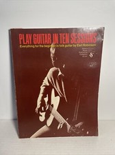Vintage PLAY GUITAR IN TEN SESSIONS By Earl Robinson