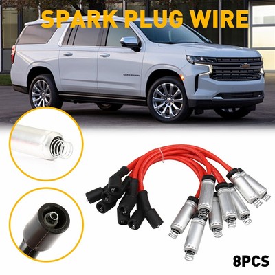 Spark Plug Wire Set For CHEVY Avalanche Silverado GMC LS1 4.8