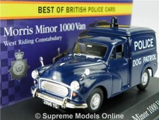 MORRIS MINOR MODEL VAN POLICE WEST RIDING 1:43 CORGI VANGUARDS ATLAS CAR K8