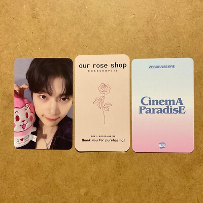 ZB1 Zerobaseone Cinema Paradise Singapore House of Kpop Official