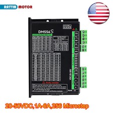 【US】 DM556S Stepper Motor Driver 20-50V DC 256 microstep 1-6A for Nema17/23/34