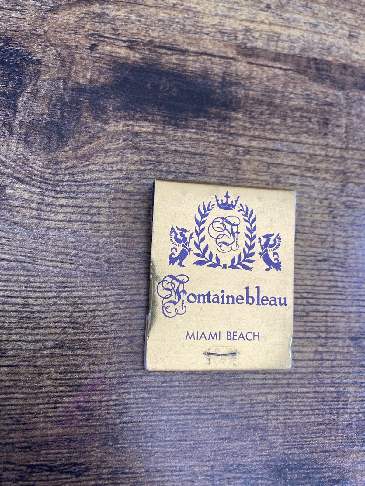 Vintage Miami Beach Florida Fontainebleau Matchbook Matches Advertising |  eBay