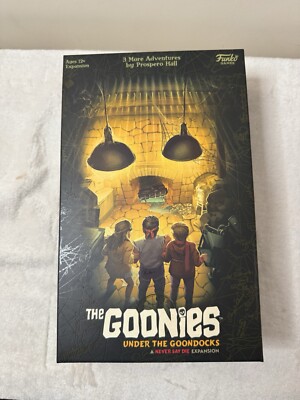 Funko Games The Goonies Under the Goondocks, Never Say Die Expansion Pack SEALED