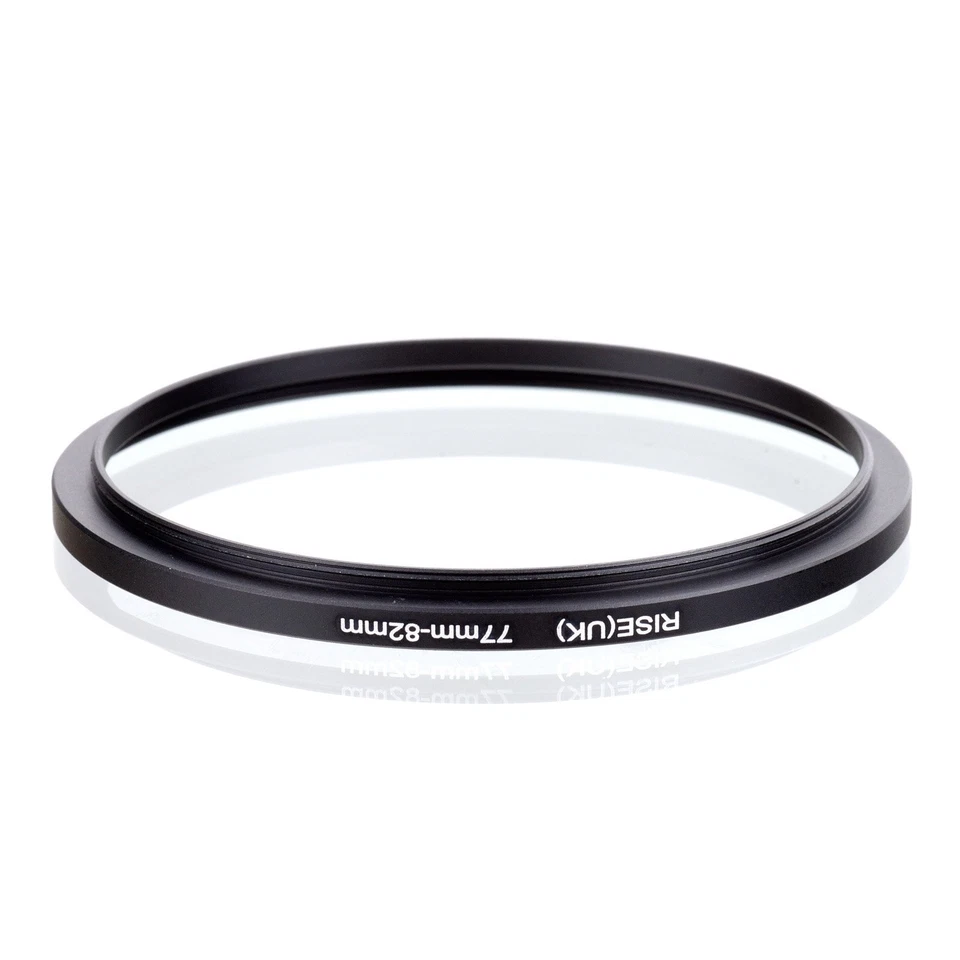 RISE(UK) 77-82MM 77 MM- 82 MM 77 to 82 Step Up Ring Filter Adapter - Image 2 of 3
