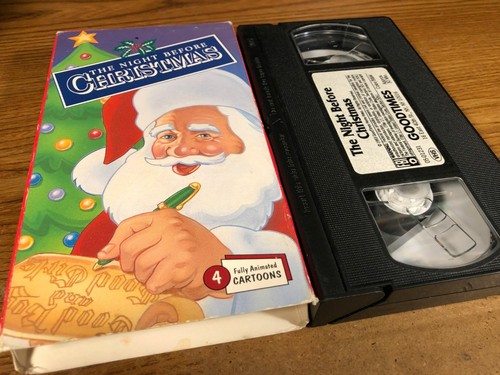 The Night Before Christmas VHS VCR Video Tape Used Animation - Picture 6 of 6