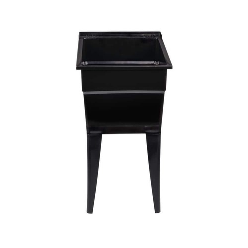 18 In. X 24 In. Recycled Polypropylene Black Laundry Sink 18.75 Gal. Utility Tub - Picture 6 of 7