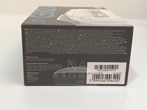 Logitech G502 X Lightspeed Kabellose Gaming-Maus - Weiß _0.38_5 - Bild 6 von 10