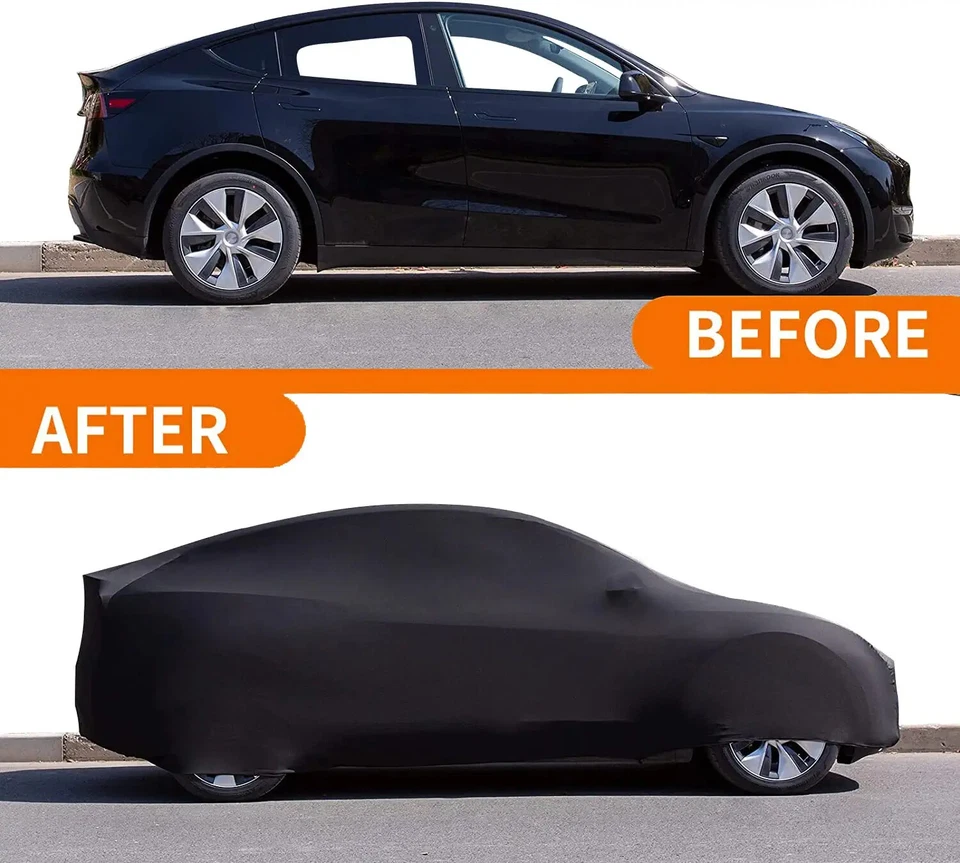 Cubierta elástica satinada para automóvil resistente al polvo interior a arañazos para Jeep Grand Cherokee Foto 3 de 4