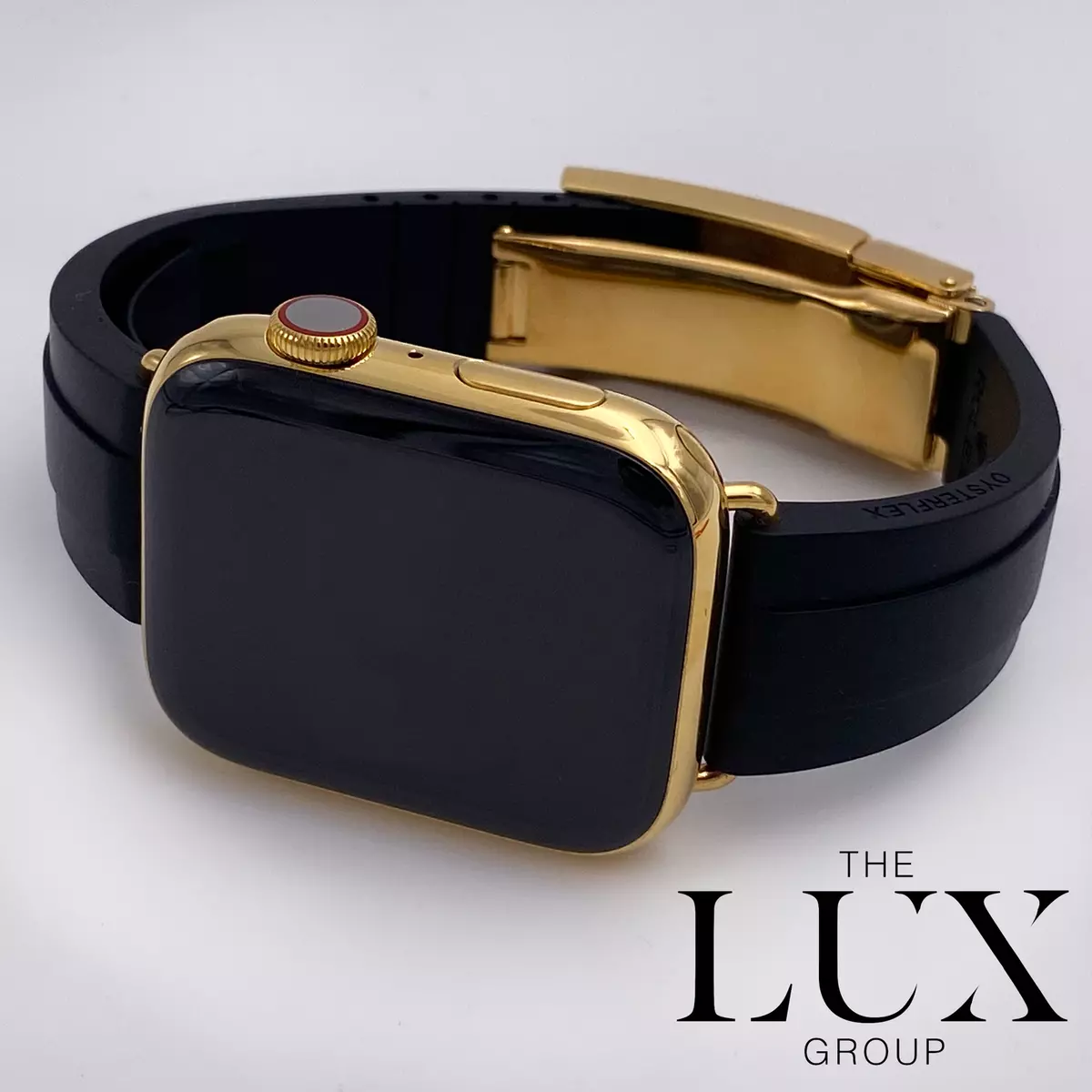 24K Gold Plated 45MM Hermes Apple Watch SERIES 8 Louis Vuitton