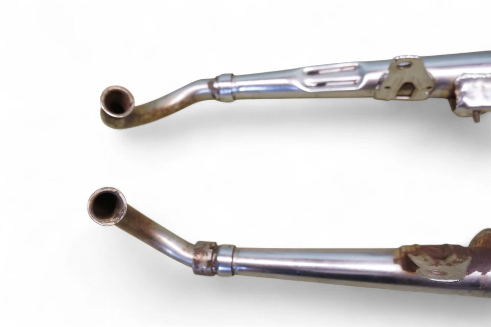 Yamaha CS3 RD200 200 1972 silenciador deflectores de escape *2662 #1 Foto 2 de 4