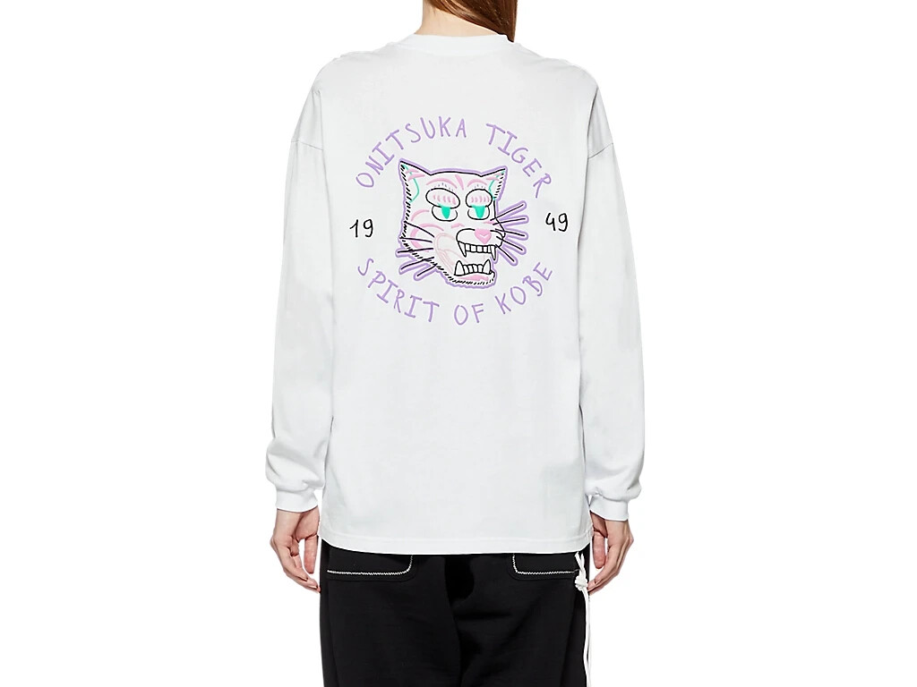 ASK availability first)Onitsuka Tiger LONG SLEEVED GRAPHIC