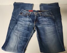 Adriano Goldschmied Made In USA The Angel Skinny Boot Cut Jeans Womens 27R 1990s