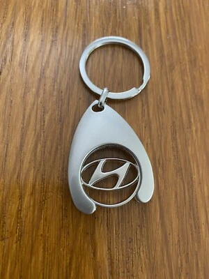 Hyundai Schlüsselanhänger mit Einkaufswagenchip EKW