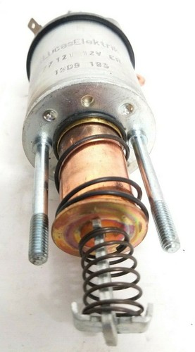 SOLENOIDE ELETTROMAGNETE RELÈ MOTORINO AVVIAMENTO TRATTORE MASSEY F. FORD LUCAS - Imagen 3 de 4