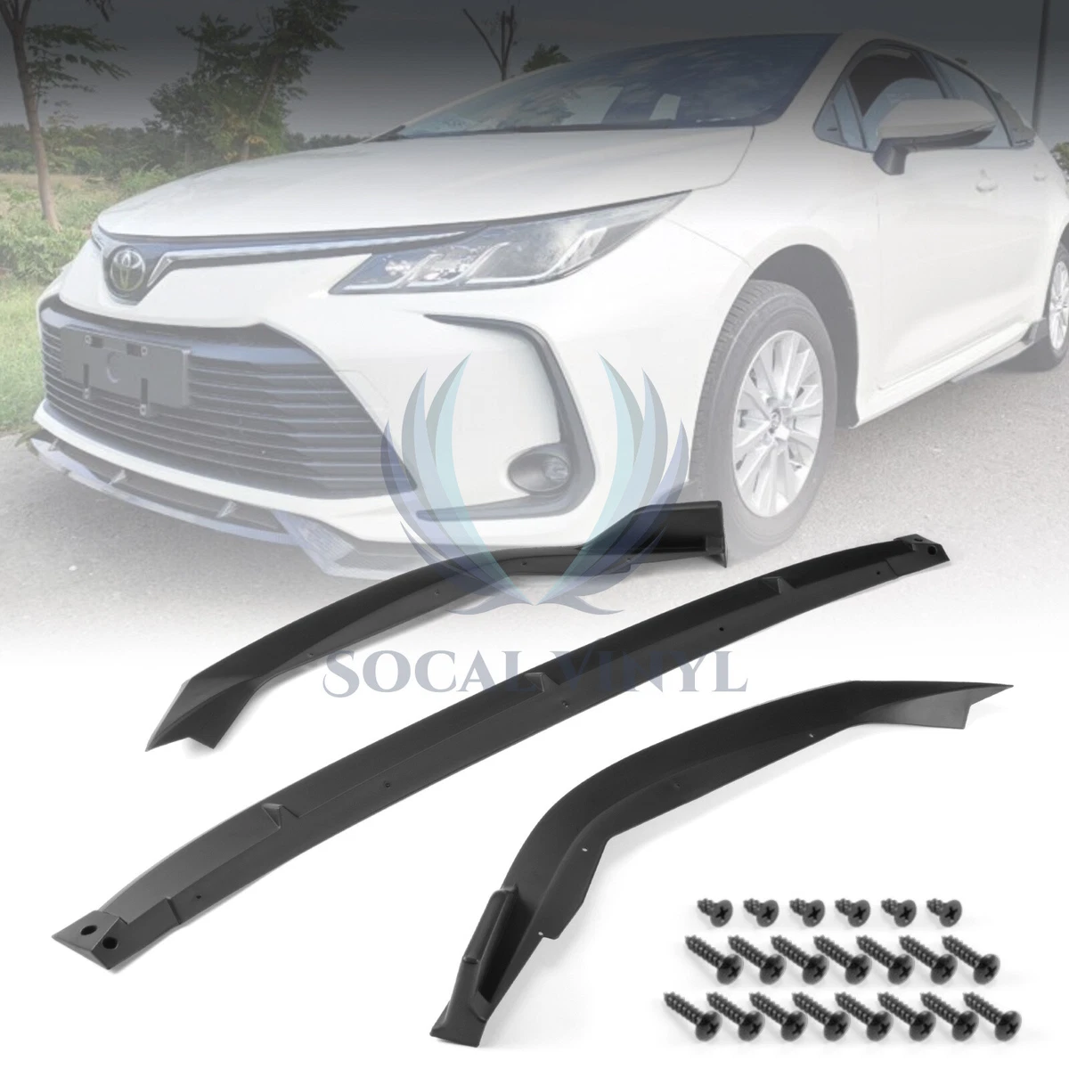 For Toyota Corolla 2015 2016 2017 Accessories Car Front, 49% OFF