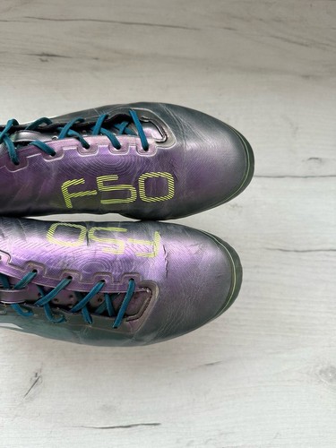 Scarpe da calcio Adidas F50 Adizero Chameleon tacchetti US10 UK9 1/2 EUR44 - Foto 7 di 14