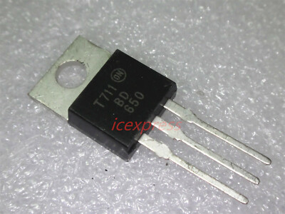 BD649 BD650 Transistor complémentaire 100V 8A TO-220 Inchange (4 BD649 BD650 Transistor complémentaire 100V 8A TO-220 Inchange (4