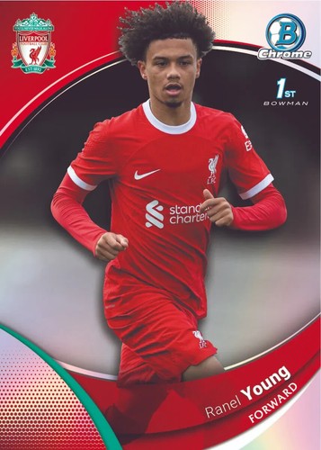 Topps Chrome Liverpool FC Hobby Box 23/24 - Foto 11 di 12