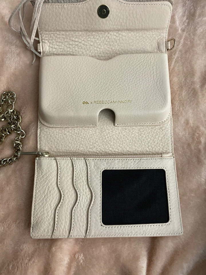 Bandolera Rebecca Minkoff Universal Flecos Cuero Para iPhone 6/6s, Galaxy S Foto 3 de 4