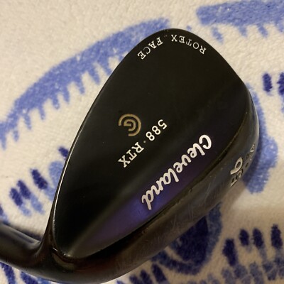 Cleveland 588-RTX Rotex Face Wedge 56*/14 Bounce With Midsize Grip