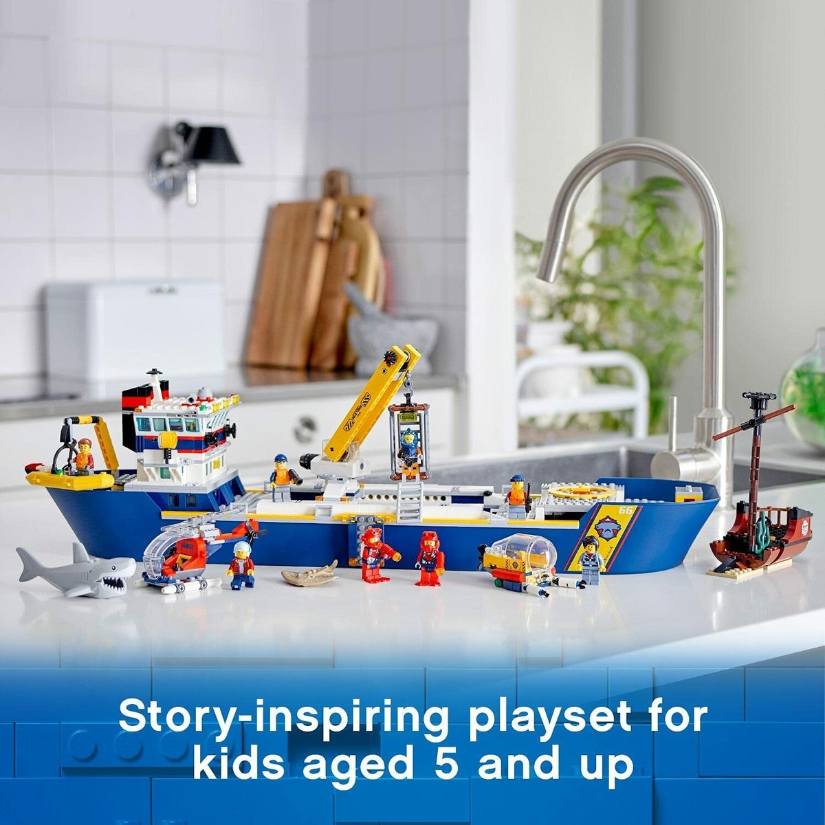 LEGO City Sea Expedition Undersea Exploration Ship 60266 | eBay