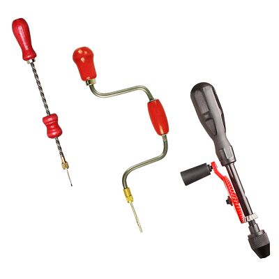 Pebaro Handbohrer Drillbohrer Bohrwinde Handbohrmaschine für Holz