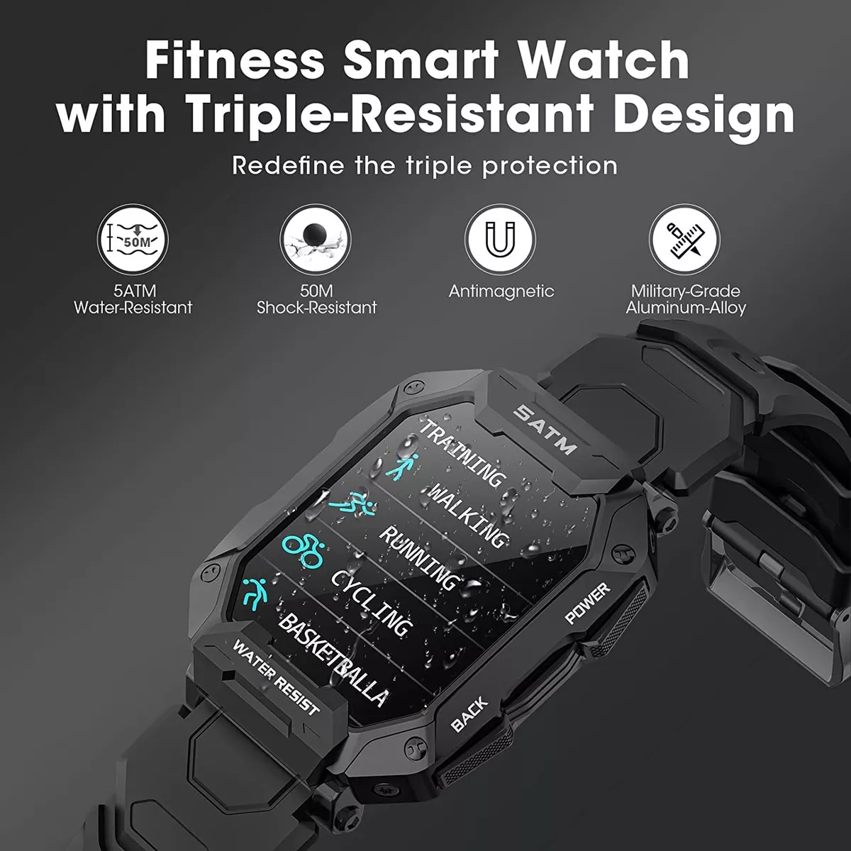 Heavy duty fitness tracker sales