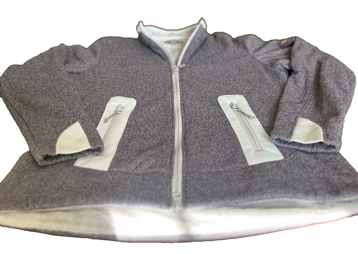 Peter Millar Jacket Women's Size Small Gray Warmt… - image 1