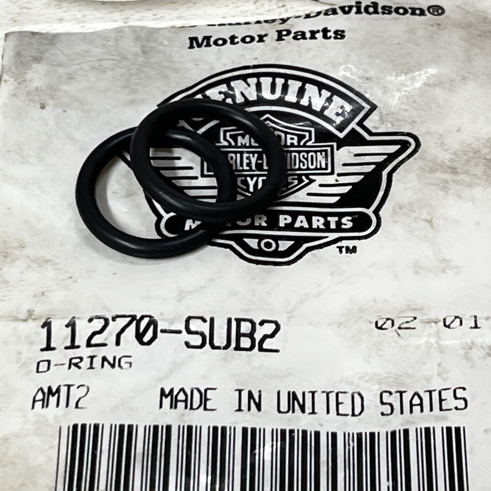2 NOS Harley Davidson Rocker Arm Support ORings OEM 11270 “11270SUB2” eBay